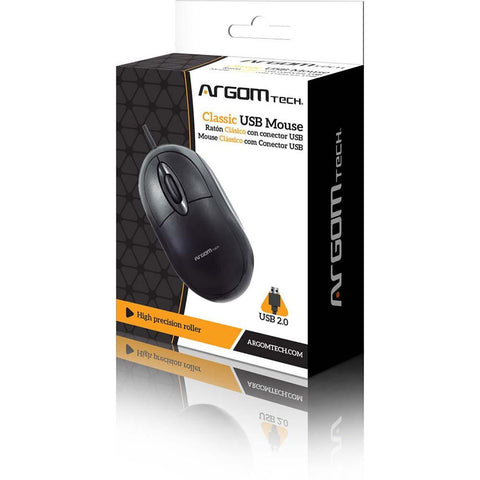 MOUSE ARGOM USB CLASSIC BLACK – ARG-MS-0002
