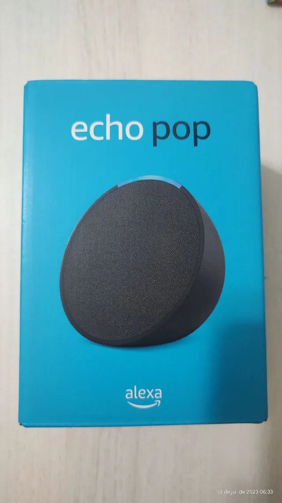 Echo Pop  Parlante inteligente y compacto con sonido definido y Alexa –  Andino Tech